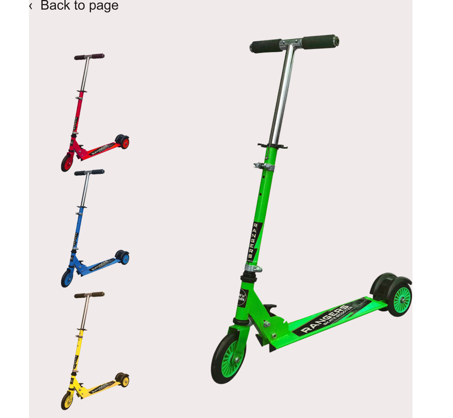 Ranger Scooter with bEaring Wheels (Category-Tricycle)
