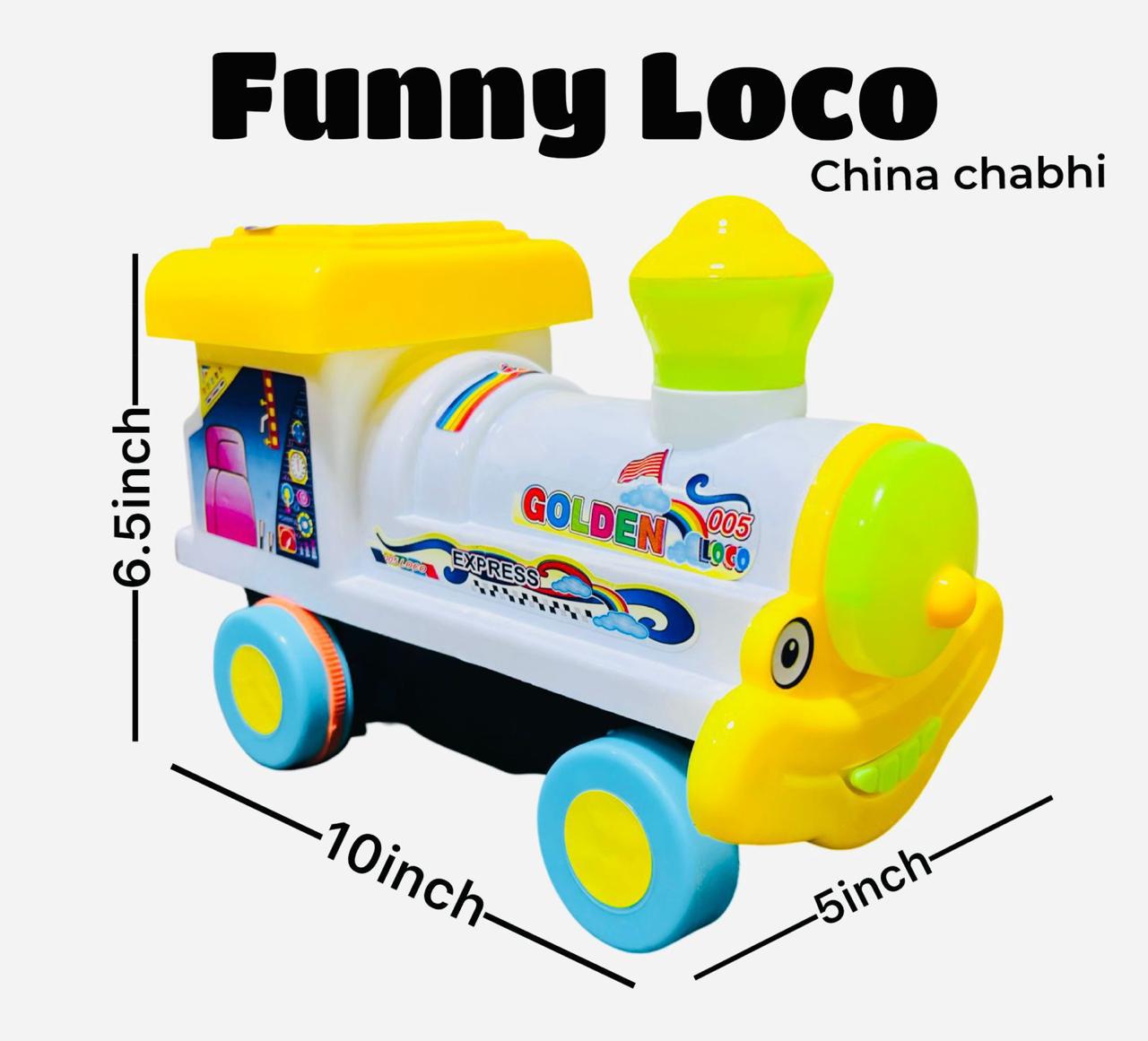 Golden Funny Loco China Chabbi Original