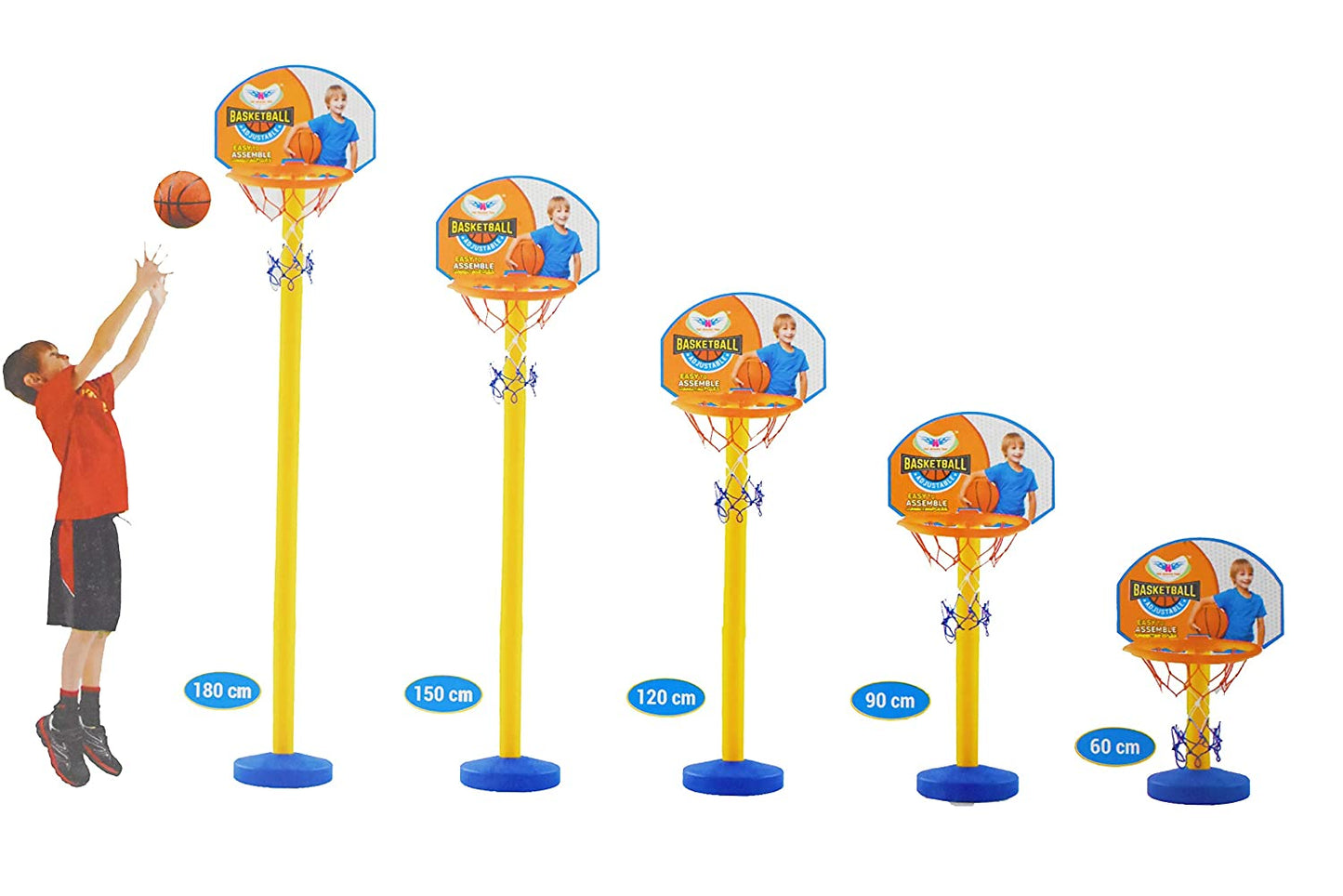 Height Adjustable Basketball set