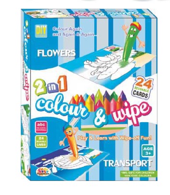 Ekta 2 in1 Colour and wipe