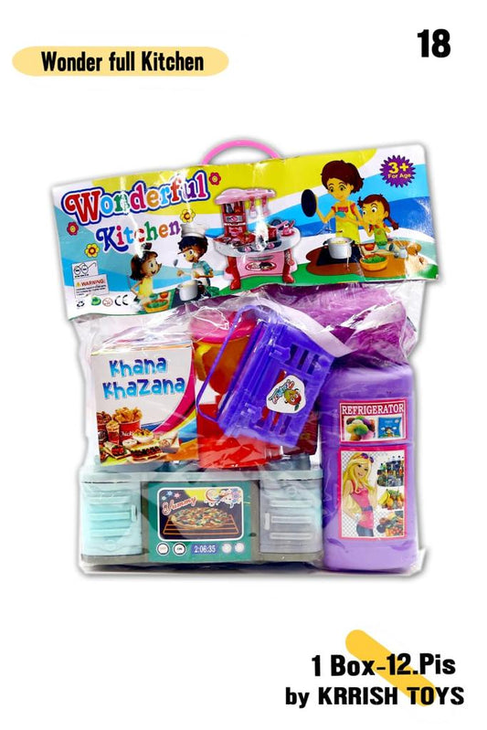 Krrish Toys Wonderful Kitchen Set
