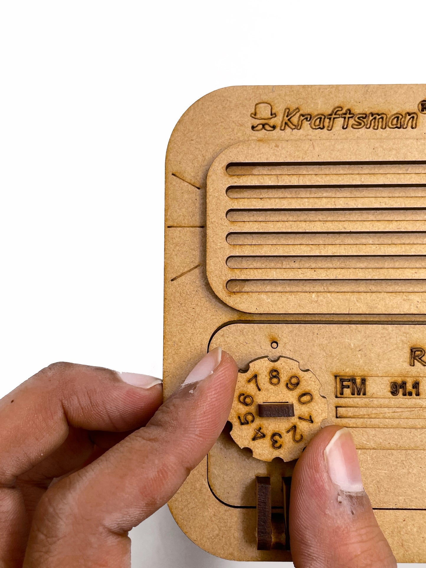 Kraftsman wooden radio locker coin bank