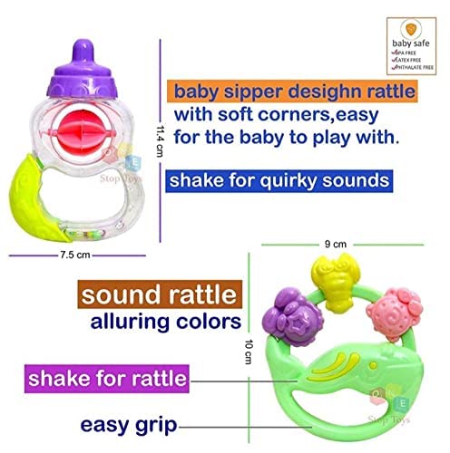 Rattles Box 6pc