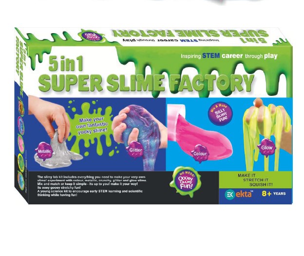 Ekta 5 in 1 Super Slime Factory