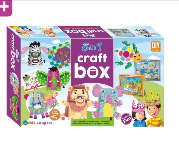 Ekta 6 in 1 Craft Box