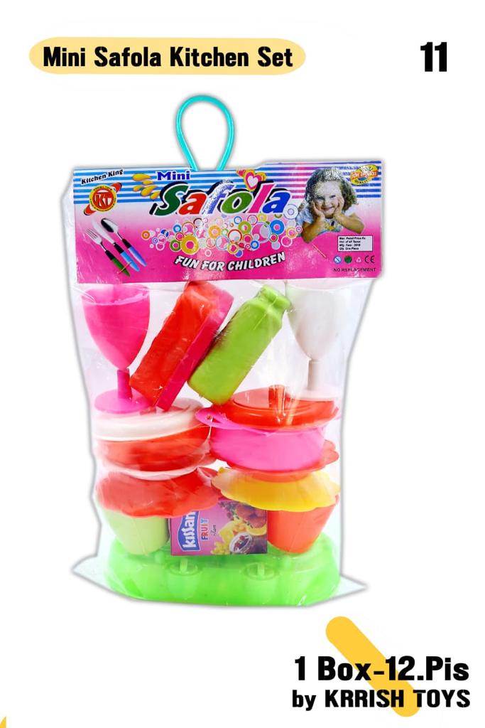Krrish Toys Mini Safola Kitchen Set