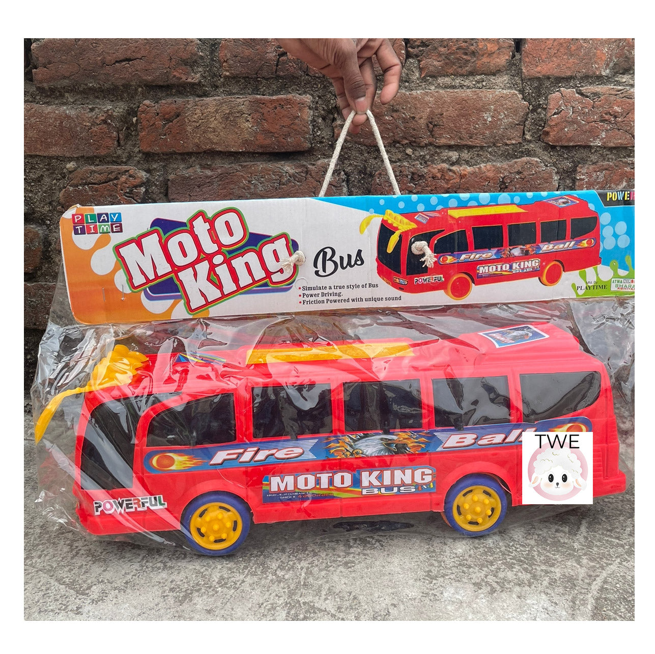 Moto King Bus (Friction Based)