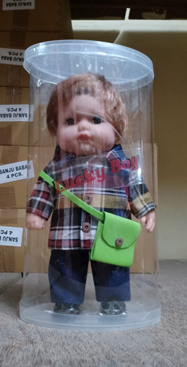 Lucky Boy Doll with Slingbag