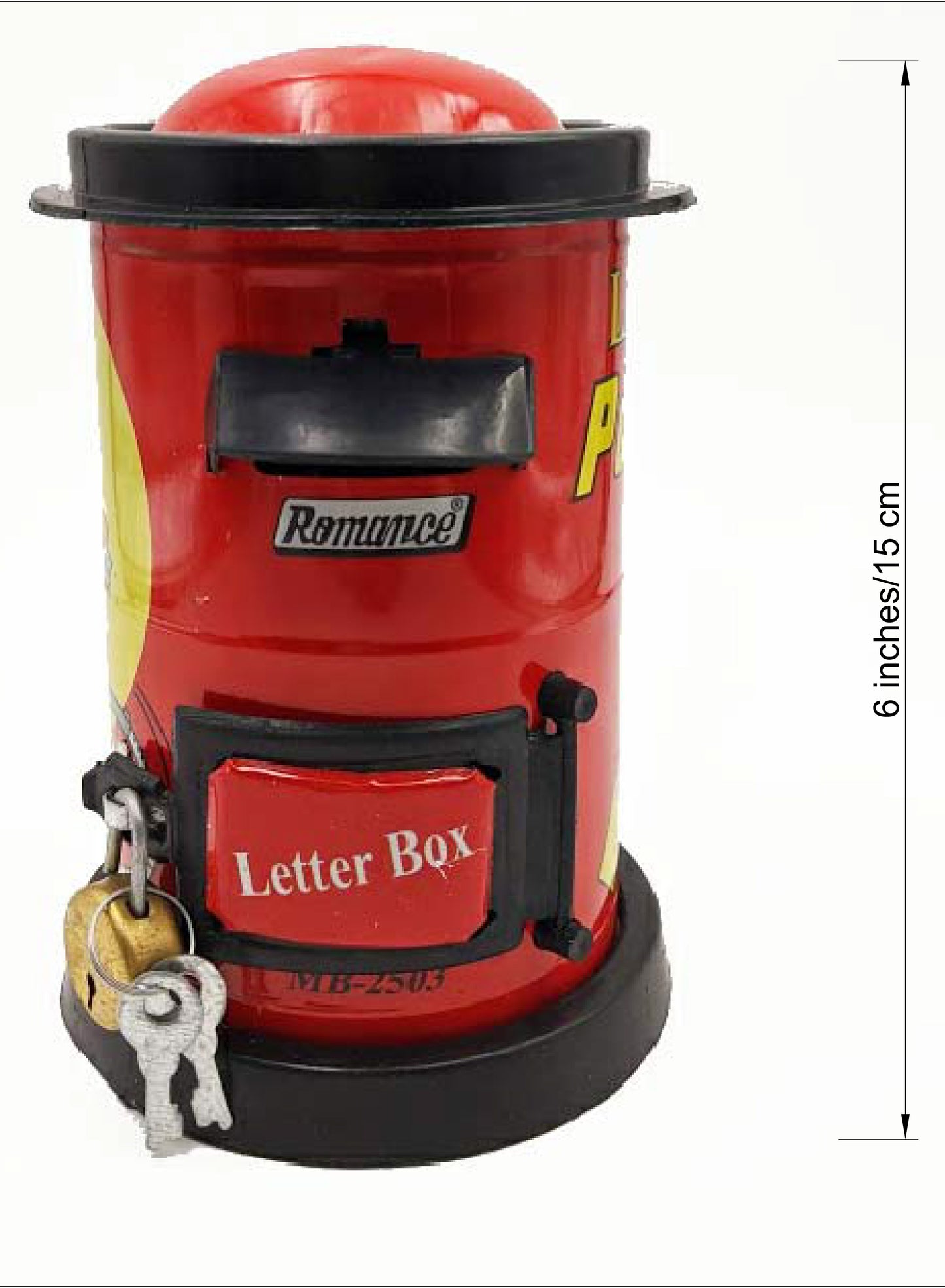 2503 Romance Coin Bank with lock