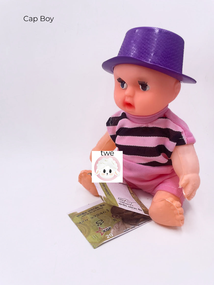Cap Boy (Available with and without Ball) Doll