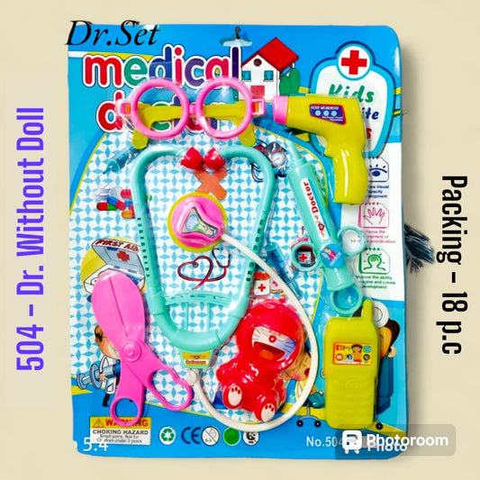 504 doctor set without doll, 12 pcs packing