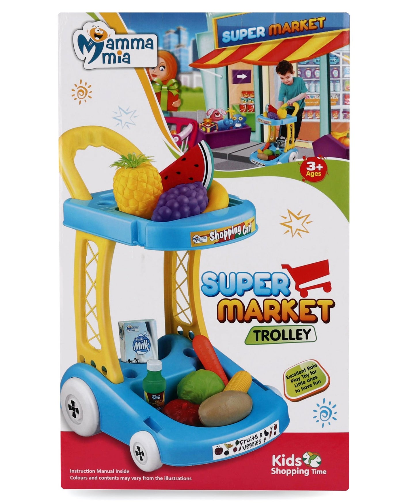 Mamma Mia Super Market Trolley kitchen set
