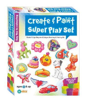 Ekta Create and Paint Super Play Set
