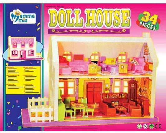 Mamma Mia 34 pcs Doll House