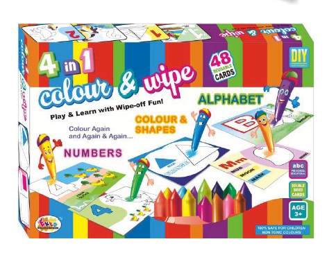 Ekta 4 in 1 Colour and wipe