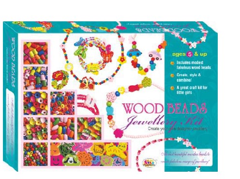 Ekta Wooden Beads Jewelry Kit