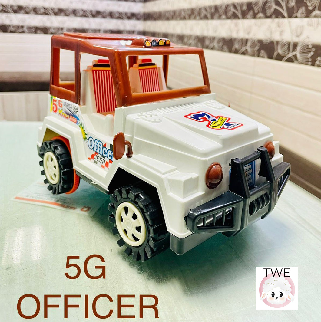 5G Officer Jeep (Friction Based)