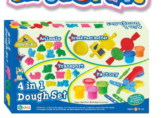 Ekta 4 in 1 Dough Set