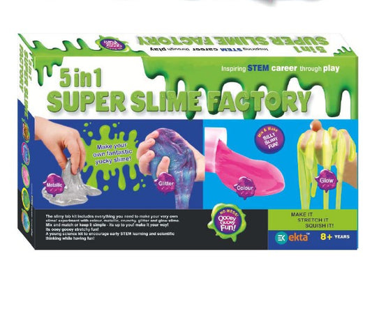 Ekta 5 in 1 Super Slime Factory