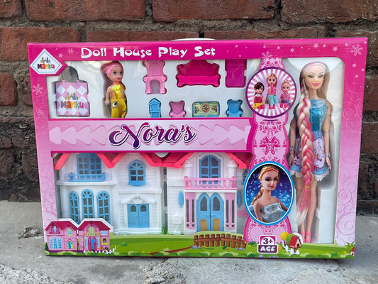 Nora's Home Doll House Play Set