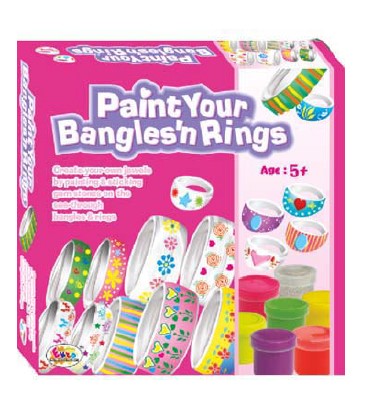Ekta Paint you Bangles and Ring