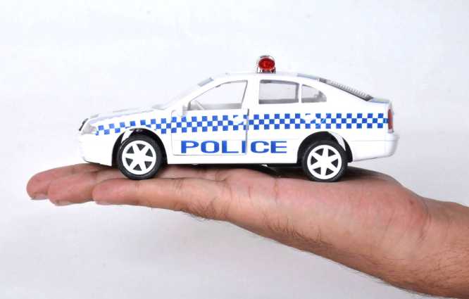 Centy Toys Australian Police diecast locomotive