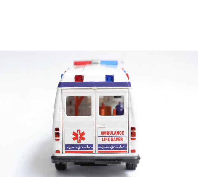 Centy Toys TMP Ambulance diecast Locomotive