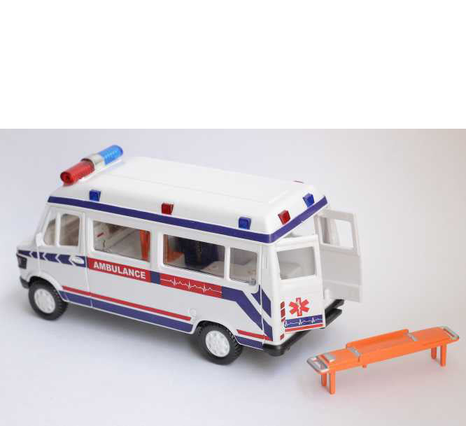 Centy Toys TMP Ambulance diecast Locomotive