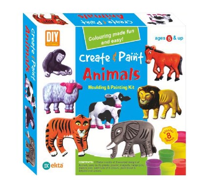 Ekta Create and Paint Animals