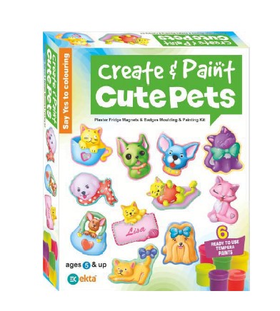 Ekta Create and Paint Cute Pets